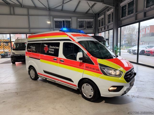Autospecială de pompieri FORD Transit Custom 2.0L*KTW*KRANKENWAGEN*LIEGE+STUHL