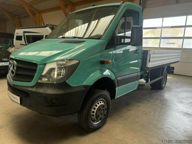 Camper mansardato MERCEDES-BENZ Sprinter 513 CDI 4x4 Allrad Pritsche Top!