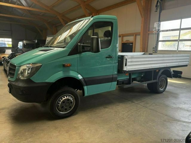 Camper mansardato MERCEDES-BENZ Sprinter 513 CDI 4x4 Allrad Pritsche Top!