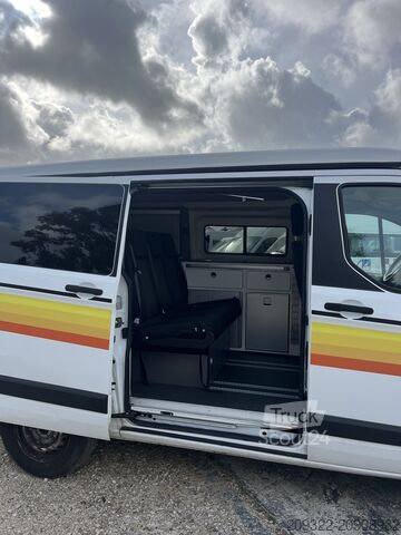 Karavan kamyonu Ford Panama P10 Camper | 4 Posti Letto | Cucina + Tetto Sollevabile