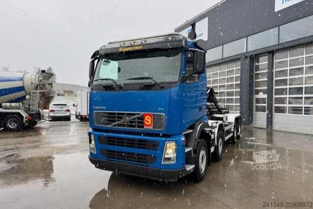 Camión portacontenedores de gancho VOLVO FH-400 8x4 Hyvalift AHK