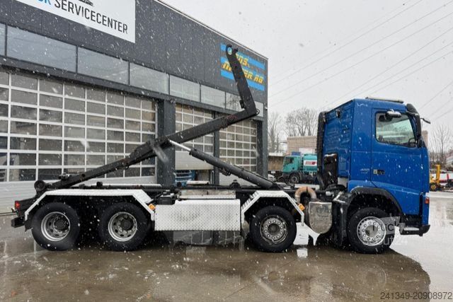 Camión portacontenedores de gancho VOLVO FH-400 8x4 Hyvalift AHK