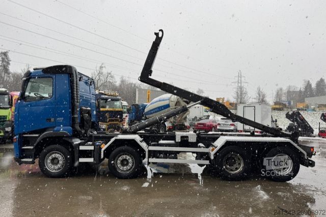 Camión portacontenedores de gancho VOLVO FH-400 8x4 Hyvalift AHK