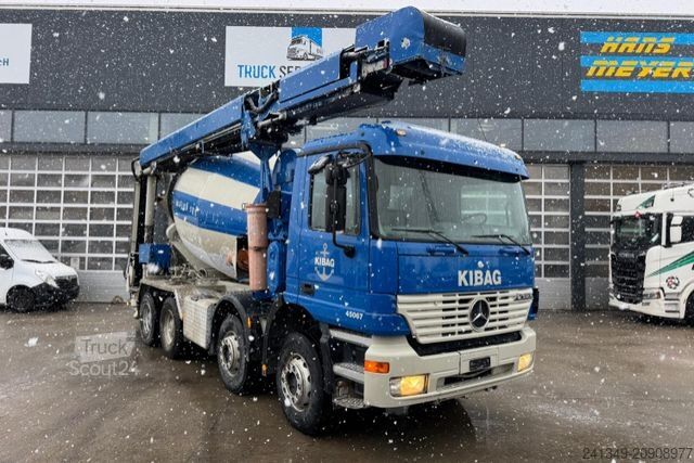 Autobetoniere MERCEDES-BENZ Actros 4148 V8 8x4 Mixer 9m3