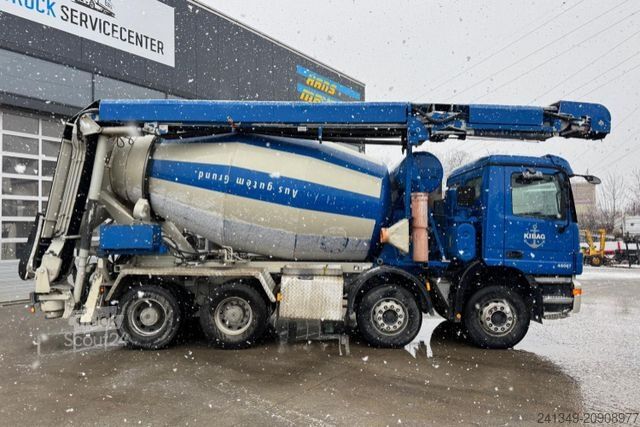 Autobetoniere MERCEDES-BENZ Actros 4148 V8 8x4 Mixer 9m3