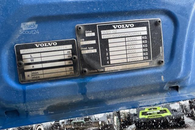 Camión hormigonera VOLVO FM-420 8x4 Liebherr 9m3