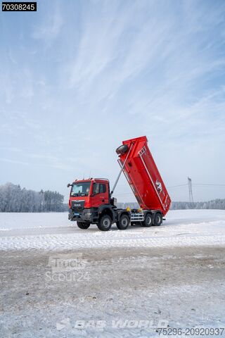 Tipper MAN TGS 41.480 8X8 NEW 8x8! 19m3 tipper Steelsuspen...