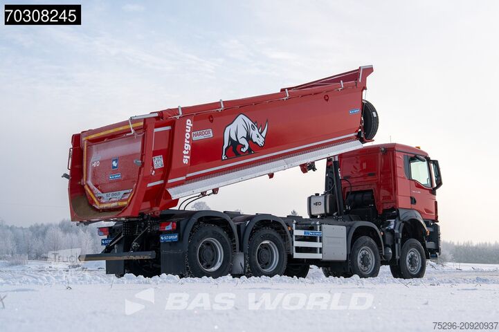 Tipper MAN TGS 41.480 8X8 NEW 8x8! 19m3 tipper Steelsuspen...