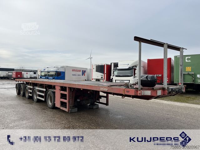 Trailer til platform Nooteboom OVB-90-05 / 5 axle 12 Ton Hydraulic / BPW Drum ...