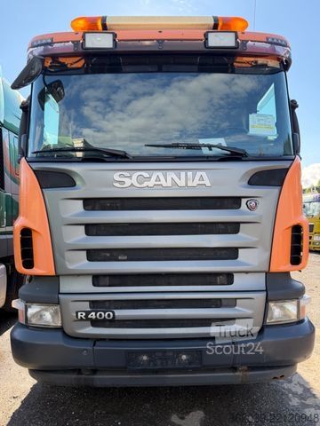 Szemetesautó SCANIA R 400 6X2 MÜLLWAGEN