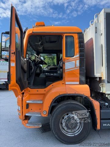Szemetesautó SCANIA R 400 6X2 MÜLLWAGEN