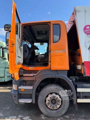 Szemetesautó SCANIA R 400 6X2 MÜLLWAGEN