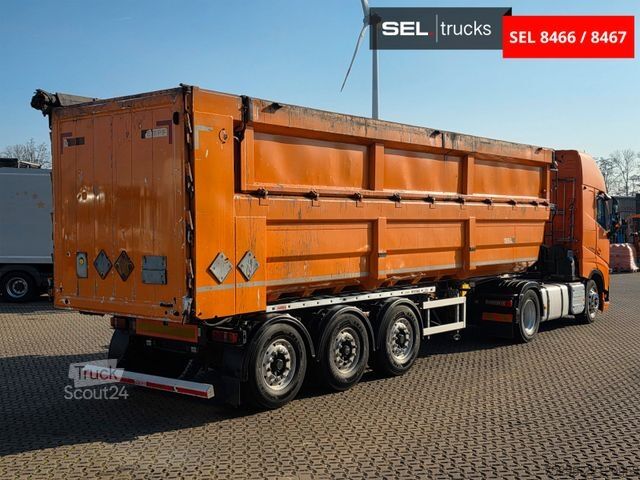 Kippipuoliperävaunu KEMPF MULDE MIT KLAPPE!! / VOLVO 500 / KOMPLETT !!