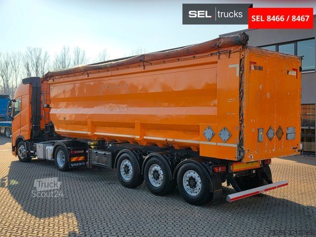 Kippipuoliperävaunu KEMPF MULDE MIT KLAPPE!! / VOLVO 500 / KOMPLETT !!