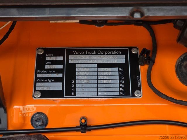 Kippipuoliperävaunu KEMPF MULDE MIT KLAPPE!! / VOLVO 500 / KOMPLETT !!