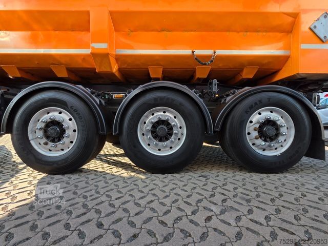 Kippipuoliperävaunu KEMPF MULDE MIT KLAPPE!! / VOLVO 500 / KOMPLETT !!