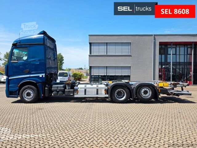 Mainomas kėbulo sunkvežimis MERCEDES-BENZ Actros 2553 / Retarder / Ldbw / Lenkachse / 6E