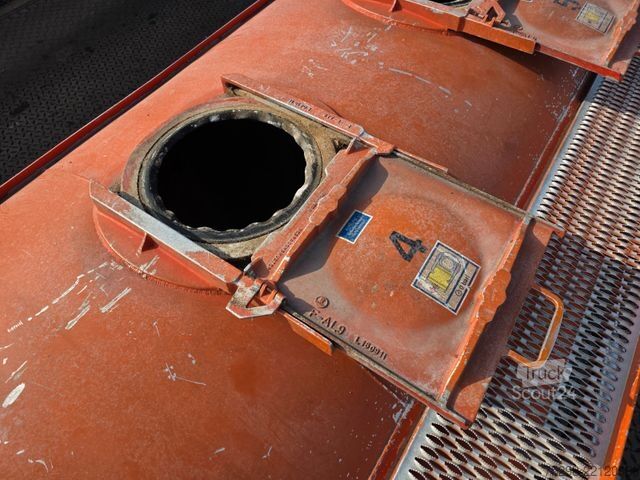 Semirremolque silo FELDBINDER EUT 52.2 / Alu / 52.000 l / Mehrkammer