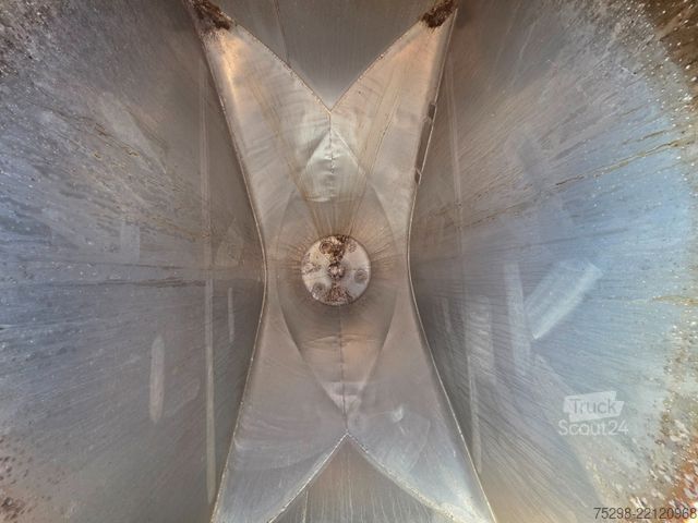 Semirremolque silo FELDBINDER EUT 52.2 / Alu / 52.000 l / Mehrkammer