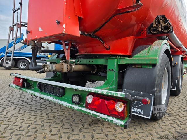 Semirremolque silo FELDBINDER EUT 52.2 / Alu / 52.000 l / Mehrkammer