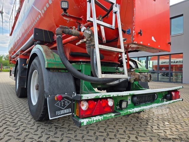 Semirremolque silo FELDBINDER EUT 52.2 / Alu / 52.000 l / Mehrkammer