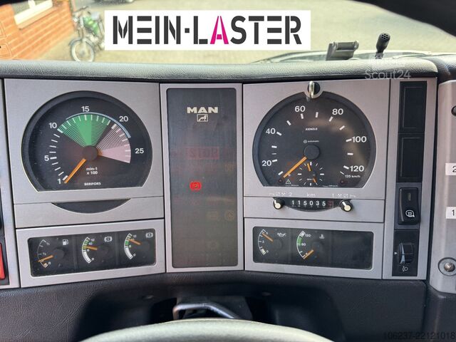 Vakuová cisterna MAN FE 410 Assmann Saug HD Spüler Recycling +  FB.