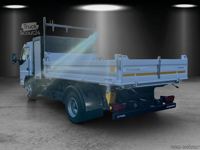 Furgón volquete  7C18M eCanter Meiller Trigenius 3-Seiten mit Box