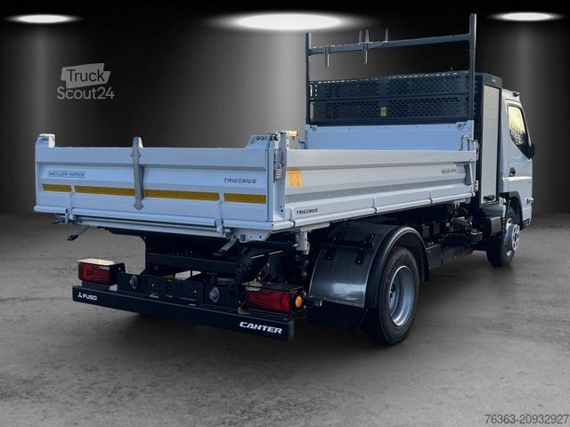 Furgón volquete  7C18M eCanter Meiller Trigenius 3-Seiten mit Box