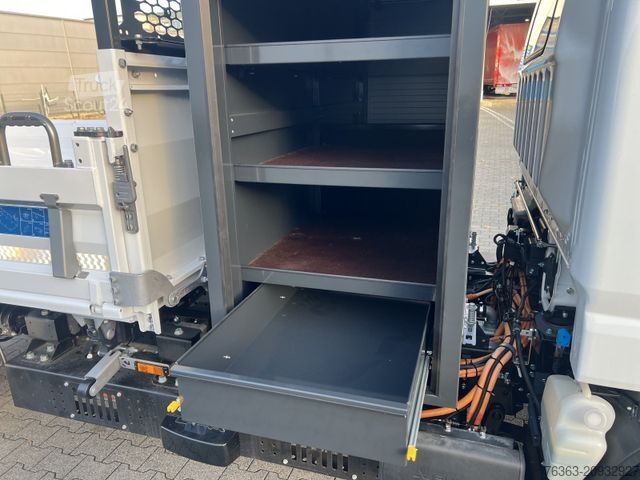 Furgón volquete  7C18M eCanter Meiller Trigenius 3-Seiten mit Box