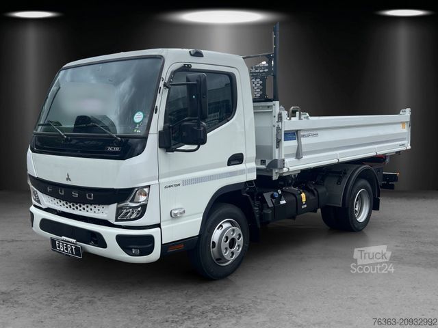 Kiepwagen bestelauto FUSO 7C18 4x2 2800 Meiller Trigenius Kipper