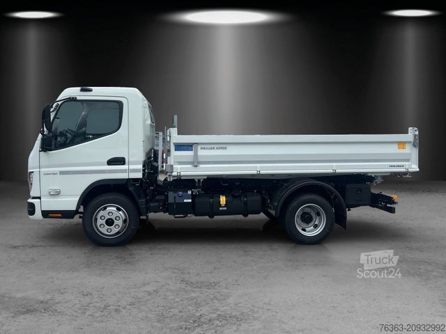 Kiepwagen bestelauto FUSO 7C18 4x2 2800 Meiller Trigenius Kipper