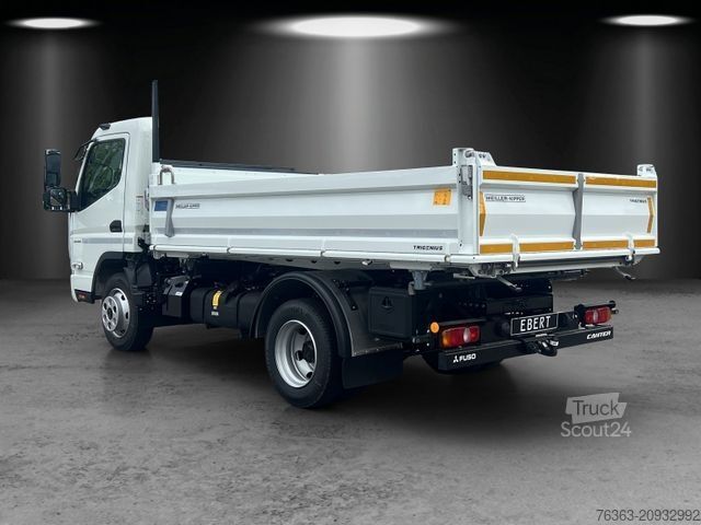 Kiepwagen bestelauto FUSO 7C18 4x2 2800 Meiller Trigenius Kipper