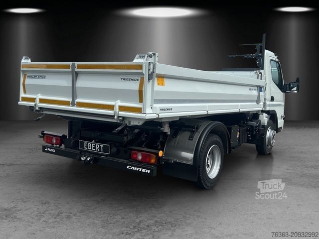 Kiepwagen bestelauto FUSO 7C18 4x2 2800 Meiller Trigenius Kipper