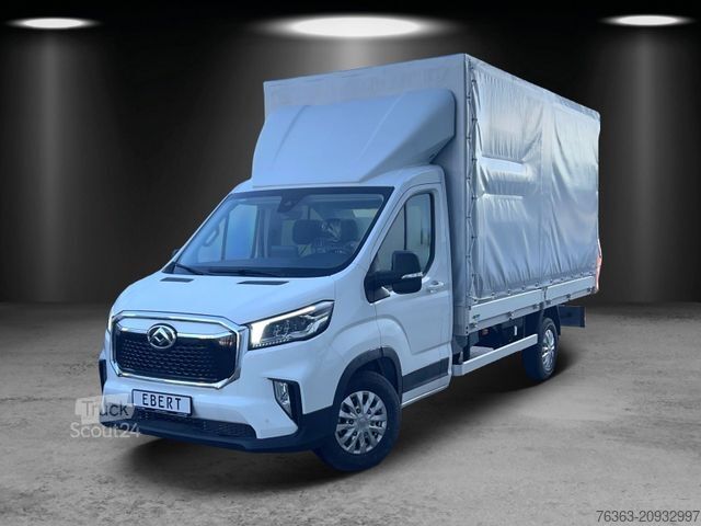 Ponyvával szerelt furgon MAXUS eDeliver 9 L4 N2 65 kWh AluPritsche Sonderpreis