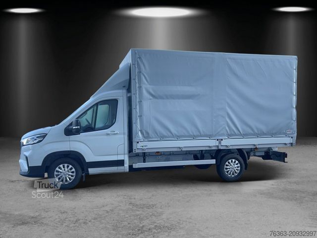 Camion bâché MAXUS eDeliver 9 L4 N2 65 kWh AluPritsche Sonderpreis