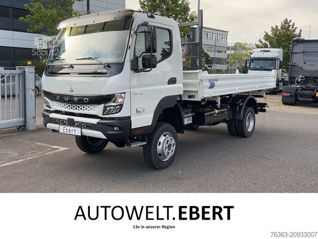 Camion basculante trilateral FUSO 6C18 4WD FG Dreiseitenkipper Klima PDC LED