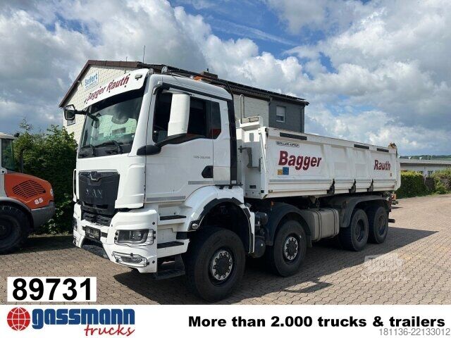 Wywrotka MAN TGS 35.510 8x8 BB, Bordmatik