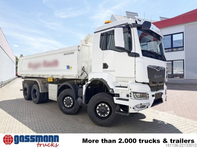 Wywrotka MAN TGS 35.510 8x8 BB, Bordmatik