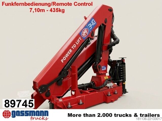 Macara montată pe camion  340-K3 RC, Funk