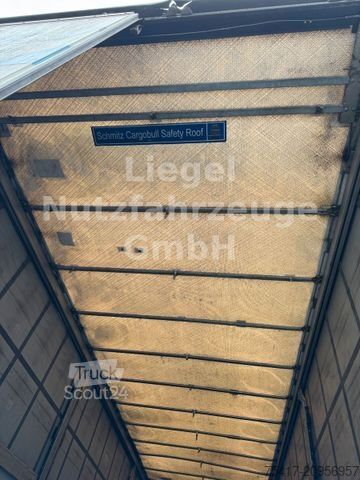 Semi-reboque aberto com lona SCHMITZ CARGOBULL SCB S3T standard*Lift*SP*TÜV*Palettenkasten