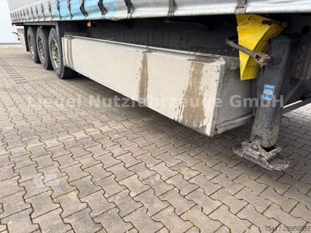 Semi-reboque aberto com lona SCHMITZ CARGOBULL SCB S3T standard*Lift*SP*TÜV*Palettenkasten