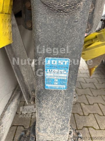 Semi-reboque aberto com lona SCHMITZ CARGOBULL SCB S3T standard*Lift*SP*TÜV*Palettenkasten