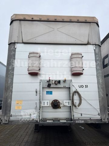Semi-reboque aberto com lona SCHMITZ CARGOBULL SCB S3T standard*Lift*SP*TÜV*Palettenkasten