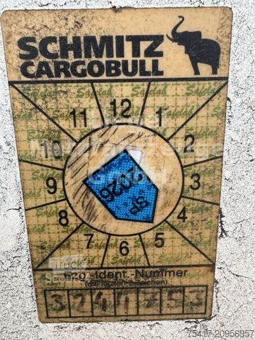 Semi-reboque aberto com lona SCHMITZ CARGOBULL SCB S3T standard*Lift*SP*TÜV*Palettenkasten