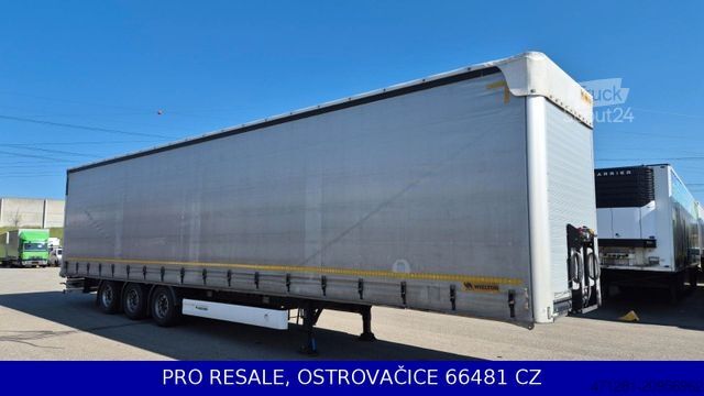 Odprta polprikolica s ponjavo WIELTON NS3K MEGA + LIFTACHSE