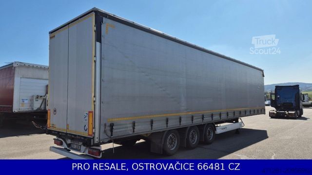 Odprta polprikolica s ponjavo WIELTON NS3K MEGA + LIFTACHSE