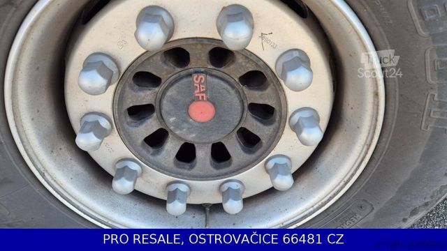 Odprta polprikolica s ponjavo WIELTON NS3K MEGA + LIFTACHSE