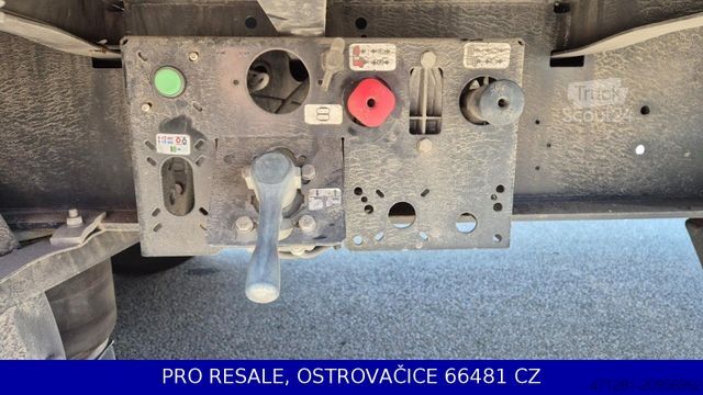 Odprta polprikolica s ponjavo WIELTON NS3K MEGA + LIFTACHSE