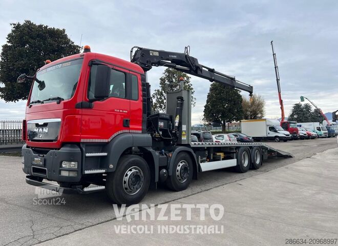 Ravnotežna plošča z žerjavom in rampami MAN TGS 35.360