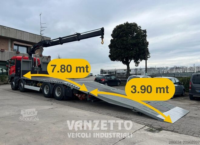 Ravnotežna plošča z žerjavom in rampami MAN TGS 35.360